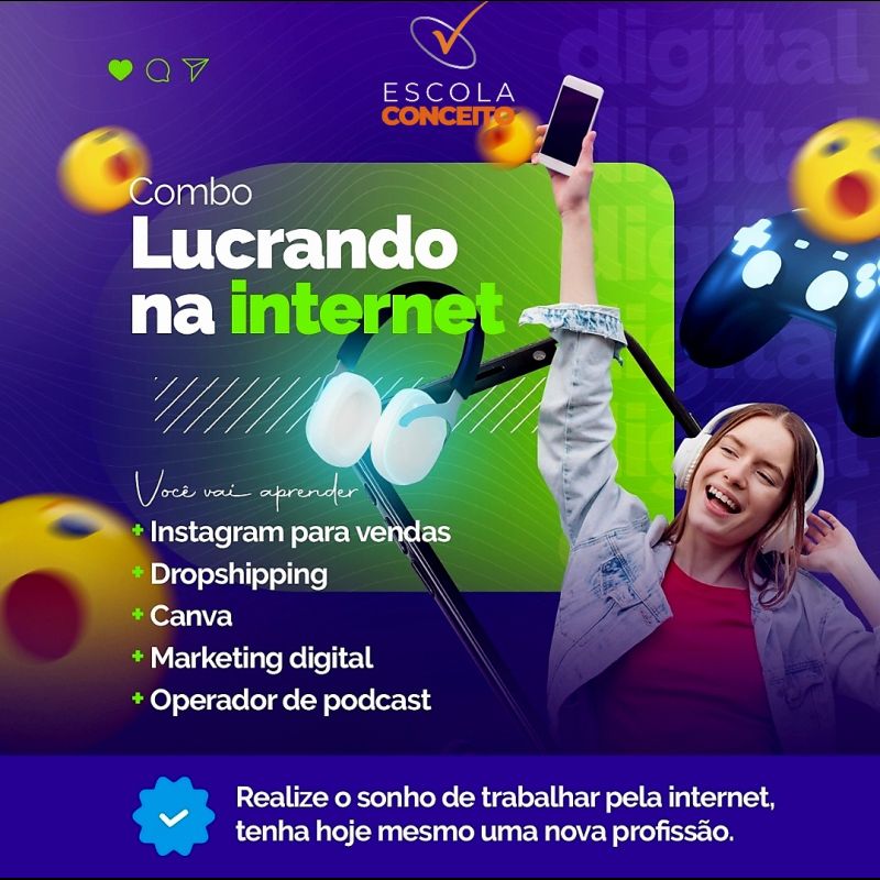 LUCRANDO NA INTERNET